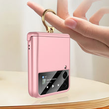 Load image into Gallery viewer, GKK Magnetic Hinged Flip Case with Ring Holder, For Samsung Galaxy Z Flip3 5G