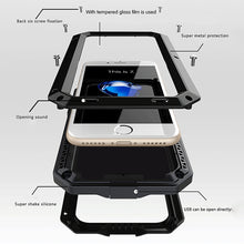 Load image into Gallery viewer, Triple-proof Silicone Zinc Alloy Case, For iPhone SE 2022 / 2020 / 7 / 8