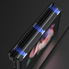 Load image into Gallery viewer, GKK Integrated Magnetic Armor Flip Phone Case with Holder, For Samsung Galaxy Z Fold3 5G