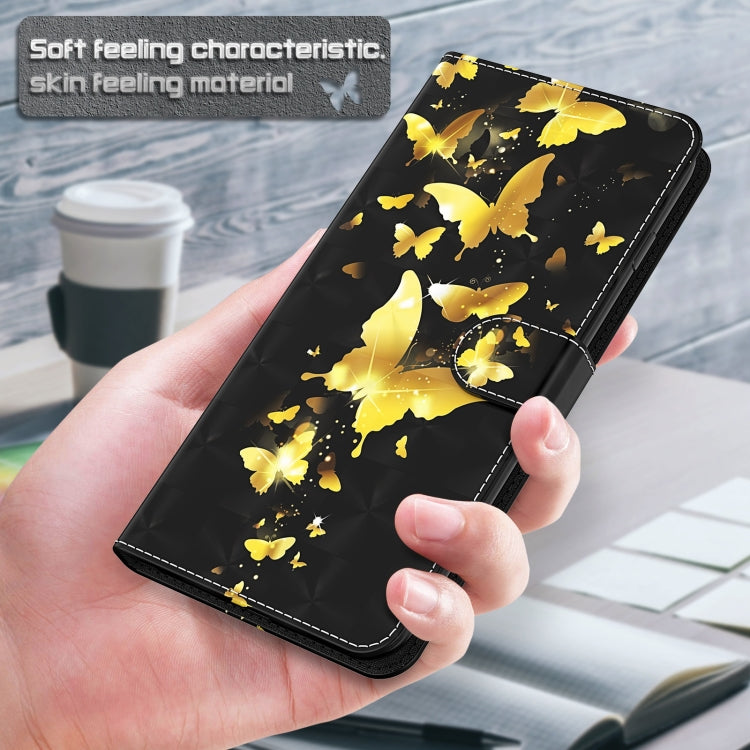 3D Painting Pattern TPU + PU Leather Phone Case, For Xiaomi Poco M4 Pro, For Xiaomi Poco X4 Pro 5G, For Xiaomi Redmi Note 10 Lite, For Xiaomi Redmi Note 11