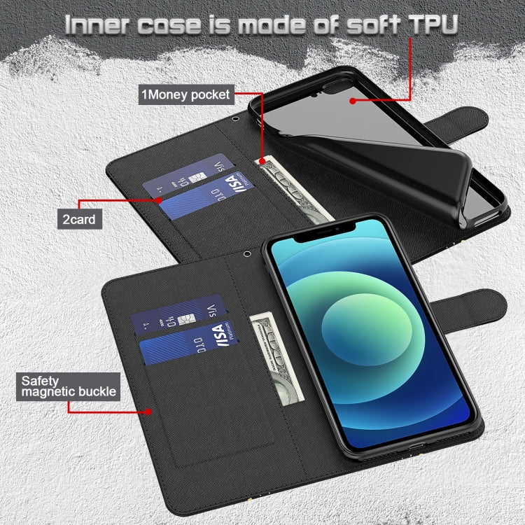 3D Painting Pattern TPU + PU Leather Phone Case, For Xiaomi Poco M4 Pro, For Xiaomi Poco X4 Pro 5G, For Xiaomi Redmi Note 10 Lite, For Xiaomi Redmi Note 11