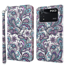 Load image into Gallery viewer, 3D Painting Pattern TPU + PU Leather Phone Case, For Xiaomi Poco M4 Pro, For Xiaomi Poco X4 Pro 5G, For Xiaomi Redmi Note 10 Lite, For Xiaomi Redmi Note 11