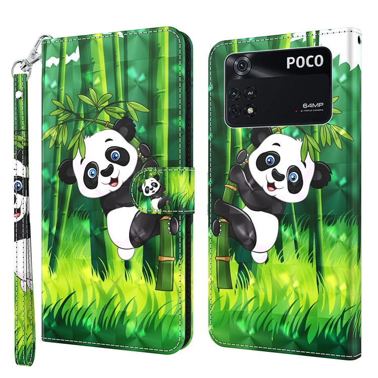 3D Painting Pattern TPU + PU Leather Phone Case, For Xiaomi Poco M4 Pro, For Xiaomi Poco X4 Pro 5G, For Xiaomi Redmi Note 10 Lite, For Xiaomi Redmi Note 11