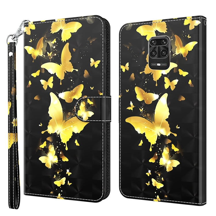 3D Painting Pattern TPU + PU Leather Phone Case, For Xiaomi Poco M4 Pro, For Xiaomi Poco X4 Pro 5G, For Xiaomi Redmi Note 10 Lite, For Xiaomi Redmi Note 11