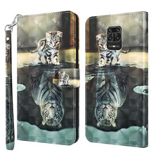 Load image into Gallery viewer, 3D Painting Pattern TPU + PU Leather Phone Case, For Xiaomi Poco M4 Pro, For Xiaomi Poco X4 Pro 5G, For Xiaomi Redmi Note 10 Lite, For Xiaomi Redmi Note 11