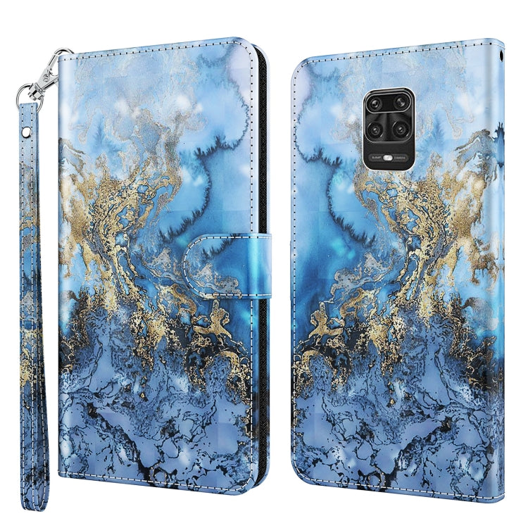 3D Painting Pattern TPU + PU Leather Phone Case, For Xiaomi Poco M4 Pro, For Xiaomi Poco X4 Pro 5G, For Xiaomi Redmi Note 10 Lite, For Xiaomi Redmi Note 11