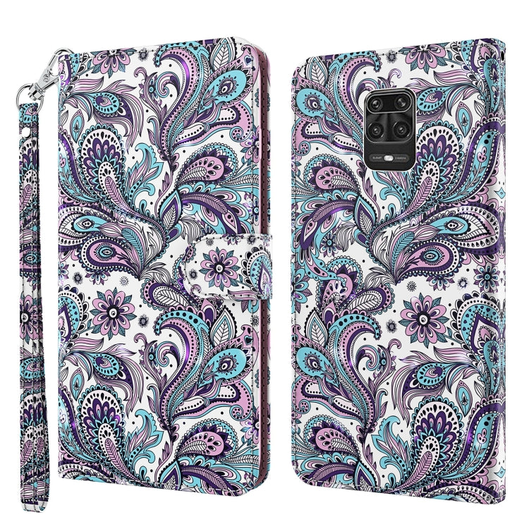 3D Painting Pattern TPU + PU Leather Phone Case, For Xiaomi Poco M4 Pro, For Xiaomi Poco X4 Pro 5G, For Xiaomi Redmi Note 10 Lite, For Xiaomi Redmi Note 11