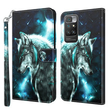 Load image into Gallery viewer, 3D Painting Pattern TPU + PU Leather Phone Case, For Xiaomi Redmi Note 11 Pro / 11 Pro+, For Xiaomi Redmi Note 8 2021, For Xiaomi Redmi 10, For Xiaomi Redmi 10C International Version