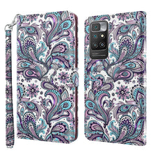 Load image into Gallery viewer, 3D Painting Pattern TPU + PU Leather Phone Case, For Xiaomi Redmi Note 11 Pro / 11 Pro+, For Xiaomi Redmi Note 8 2021, For Xiaomi Redmi 10, For Xiaomi Redmi 10C International Version