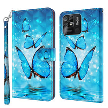 Load image into Gallery viewer, 3D Painting Pattern TPU + PU Leather Phone Case, For Xiaomi Redmi Note 11 Pro / 11 Pro+, For Xiaomi Redmi Note 8 2021, For Xiaomi Redmi 10, For Xiaomi Redmi 10C International Version