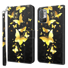Load image into Gallery viewer, 3D Painting Pattern TPU + PU Leather Phone Case, For Xiaomi Redmi Note 10 / 10S, For Xiaomi Redmi Note 10 5G, For Xiaomi Redmi Note 11 4G International, For Xiaomi Redmi Note 11 Pro 4G / 5G International Version