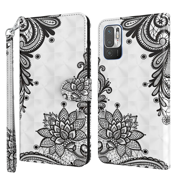 3D Painting Pattern TPU + PU Leather Phone Case, For Xiaomi Redmi Note 10 / 10S, For Xiaomi Redmi Note 10 5G, For Xiaomi Redmi Note 11 4G International, For Xiaomi Redmi Note 11 Pro 4G / 5G International Version