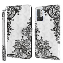 Load image into Gallery viewer, 3D Painting Pattern TPU + PU Leather Phone Case, For Xiaomi Redmi Note 10 / 10S, For Xiaomi Redmi Note 10 5G, For Xiaomi Redmi Note 11 4G International, For Xiaomi Redmi Note 11 Pro 4G / 5G International Version