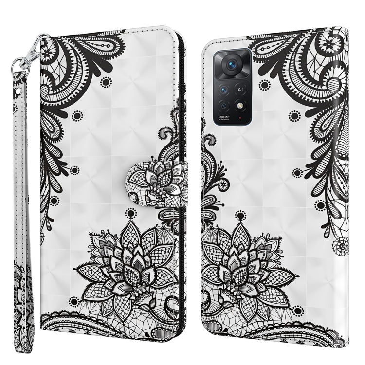 3D Painting Pattern TPU + PU Leather Phone Case, For Xiaomi Redmi Note 10 / 10S, For Xiaomi Redmi Note 10 5G, For Xiaomi Redmi Note 11 4G International, For Xiaomi Redmi Note 11 Pro 4G / 5G International Version