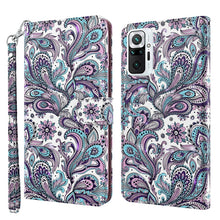 Load image into Gallery viewer, 3D Painting Pattern TPU + PU Leather Phone Case, For Xiaomi Redmi Note 10 Pro / 10 Pro Max