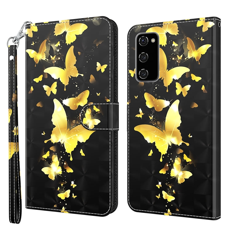 3D Painting Pattern TPU + PU Leather Phone Case, For Samsung Galaxy A03s 166mm, For Samsung Galaxy A13 5G, For Samsung Galaxy A13 4G, For Samsung Galaxy A22 5G