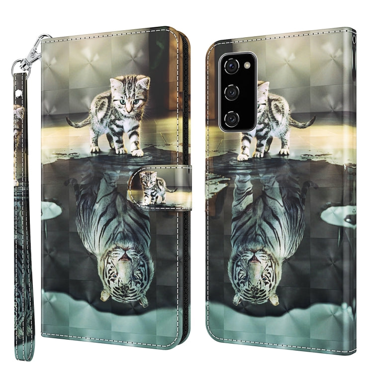 3D Painting Pattern TPU + PU Leather Phone Case, For Samsung Galaxy A03s 166mm, For Samsung Galaxy A13 5G, For Samsung Galaxy A13 4G, For Samsung Galaxy A22 5G
