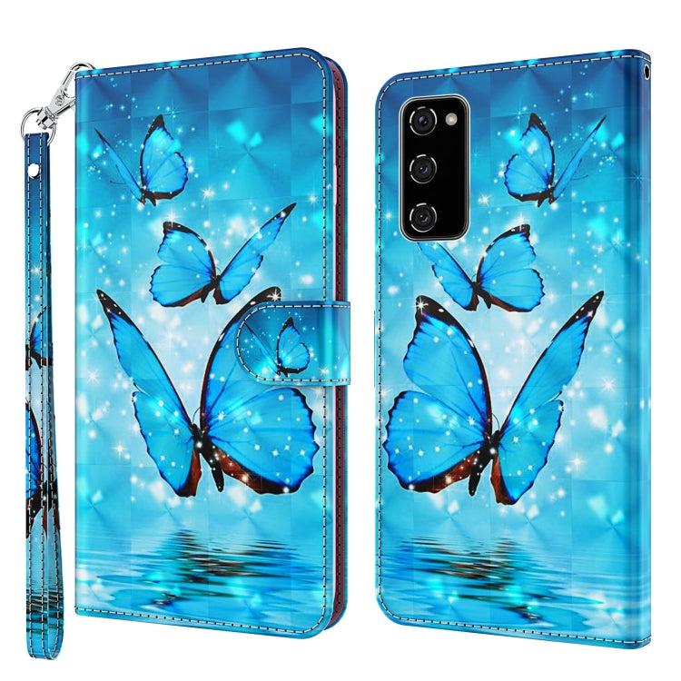 3D Painting Pattern TPU + PU Leather Phone Case, For Samsung Galaxy A03s 166mm, For Samsung Galaxy A13 5G, For Samsung Galaxy A13 4G, For Samsung Galaxy A22 5G