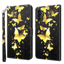 Load image into Gallery viewer, 3D Painting Pattern TPU + PU Leather Phone Case, For Samsung Galaxy A03s 166mm, For Samsung Galaxy A13 5G, For Samsung Galaxy A13 4G, For Samsung Galaxy A22 5G