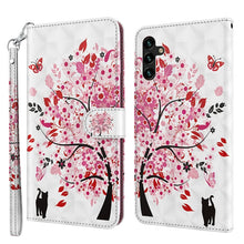 Load image into Gallery viewer, 3D Painting Pattern TPU + PU Leather Phone Case, For Samsung Galaxy A03s 166mm, For Samsung Galaxy A13 5G, For Samsung Galaxy A13 4G, For Samsung Galaxy A22 5G