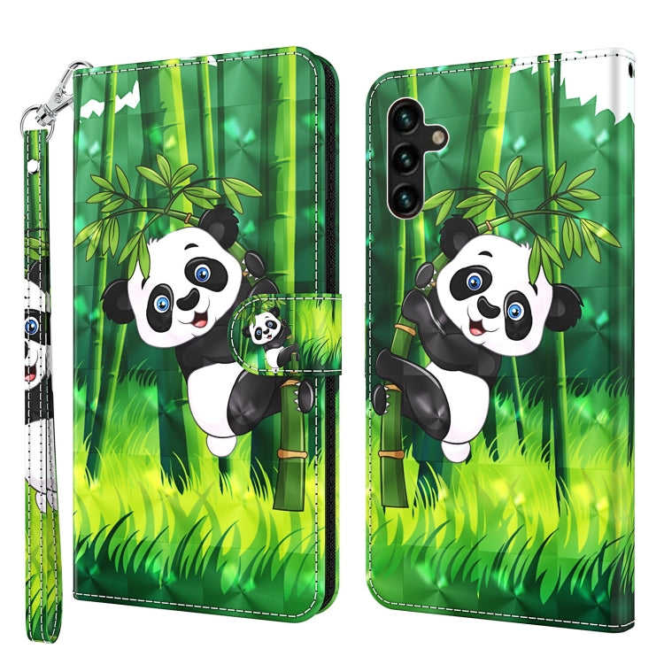 3D Painting Pattern TPU + PU Leather Phone Case, For Samsung Galaxy A03s 166mm, For Samsung Galaxy A13 5G, For Samsung Galaxy A13 4G, For Samsung Galaxy A22 5G