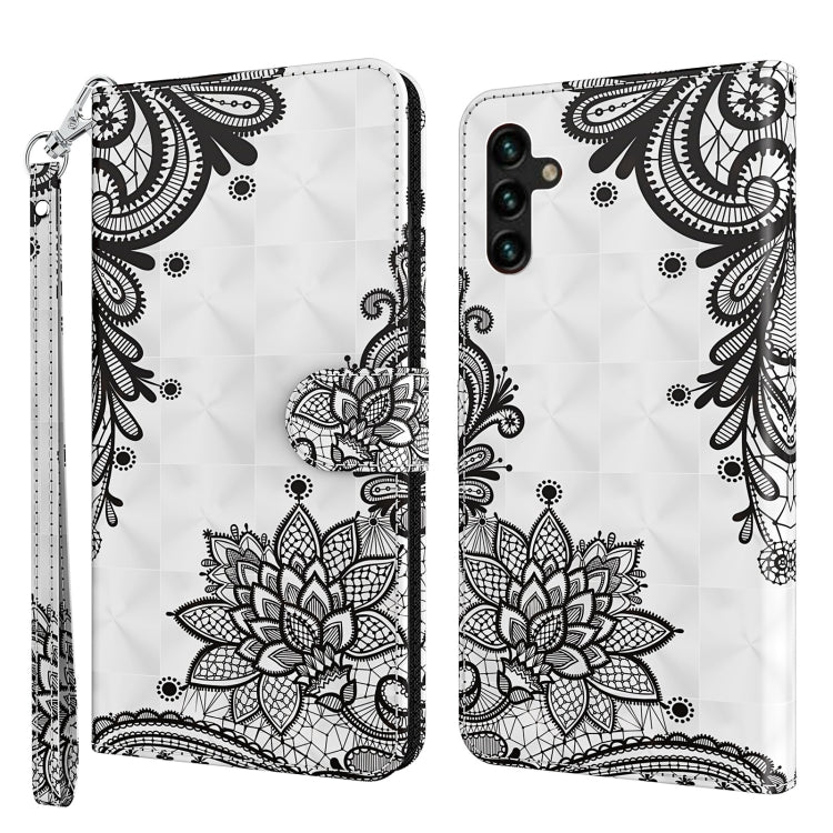 3D Painting Pattern TPU + PU Leather Phone Case, For Samsung Galaxy A03s 166mm, For Samsung Galaxy A13 5G, For Samsung Galaxy A13 4G, For Samsung Galaxy A22 5G