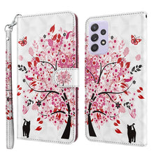 Load image into Gallery viewer, 3D Painting Pattern TPU + PU Leather Phone Case, For Samsung Galaxy A03s 166mm, For Samsung Galaxy A13 5G, For Samsung Galaxy A13 4G, For Samsung Galaxy A22 5G