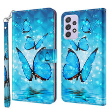 Load image into Gallery viewer, 3D Painting Pattern TPU + PU Leather Phone Case, For Samsung Galaxy A03s 166mm, For Samsung Galaxy A13 5G, For Samsung Galaxy A13 4G, For Samsung Galaxy A22 5G