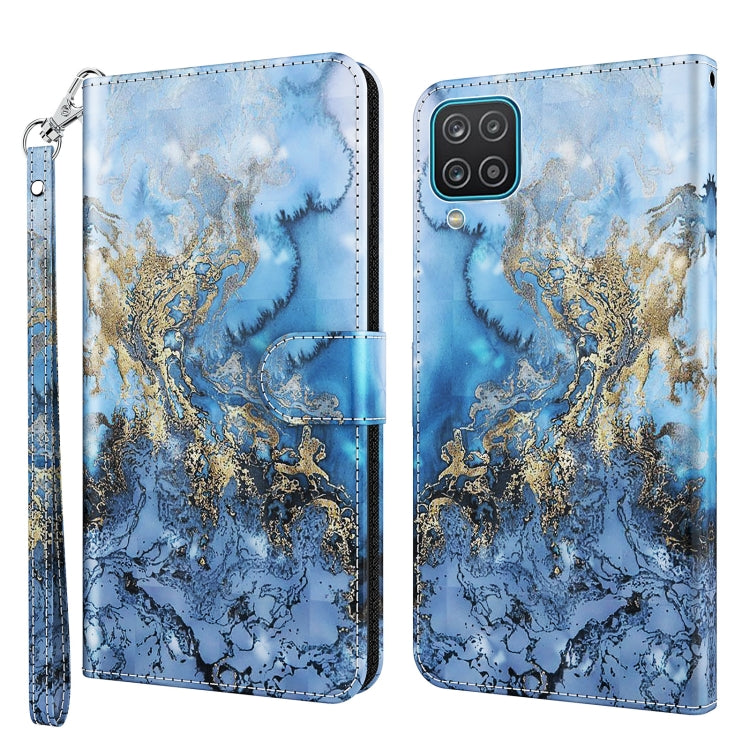 3D Painting Pattern TPU + PU Leather Phone Case, For Samsung Galaxy A03s 166mm, For Samsung Galaxy A13 5G, For Samsung Galaxy A13 4G, For Samsung Galaxy A22 5G