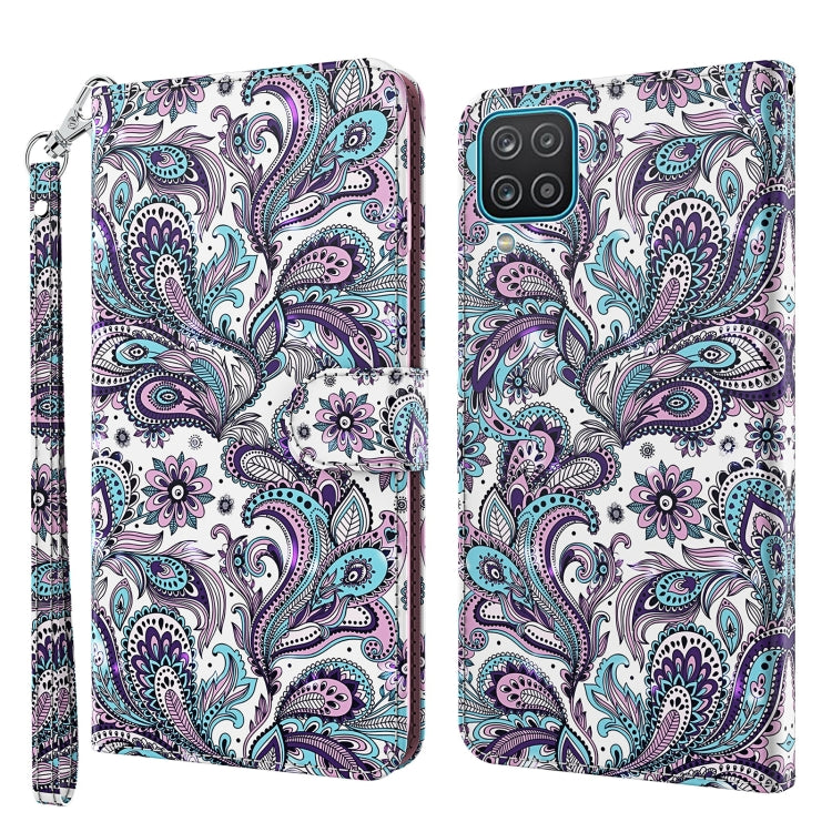 3D Painting Pattern TPU + PU Leather Phone Case, For Samsung Galaxy A03s 166mm, For Samsung Galaxy A13 5G, For Samsung Galaxy A13 4G, For Samsung Galaxy A22 5G
