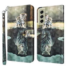 Load image into Gallery viewer, 3D Painting Pattern TPU + PU Leather Phone Case, For Samsung Galaxy A53 5G, For Samsung Galaxy A82 5G, For Samsung Galaxy S21 FE 5G, For Samsung Galaxy S22 5G, For Samsung Galaxy S22+ 5G