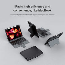 Load image into Gallery viewer, NILLKIN Bluetooth Touch Keyboard Smart Protective Tablet Case, For iPad Air 10.9 2020 / Air 4 / Air 5 / Pro 11 2020 / 2021 / 2022