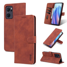 Load image into Gallery viewer, AZNS Skin Feel Calf Texture Flip Leather Phone Case, For Xiaomi Redmi K50 / K50 Pro, For OPPO Reno7 Global, For OPPO Reno7 SE 5G