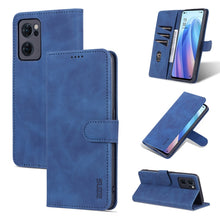 Load image into Gallery viewer, AZNS Skin Feel Calf Texture Flip Leather Phone Case, For Xiaomi Redmi K50 / K50 Pro, For OPPO Reno7 Global, For OPPO Reno7 SE 5G