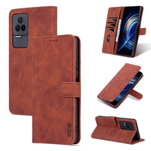 Load image into Gallery viewer, AZNS Skin Feel Calf Texture Flip Leather Phone Case, For Xiaomi Redmi K50 / K50 Pro, For OPPO Reno7 Global, For OPPO Reno7 SE 5G