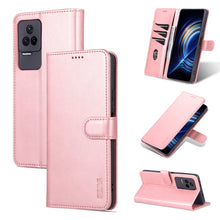 Load image into Gallery viewer, AZNS Skin Feel Calf Texture Flip Leather Phone Case, For Xiaomi Redmi K50 / K50 Pro, For OPPO Reno7 Global, For OPPO Reno7 SE 5G