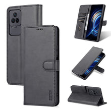 Load image into Gallery viewer, AZNS Skin Feel Calf Texture Flip Leather Phone Case, For Xiaomi Redmi K50 / K50 Pro, For OPPO Reno7 Global, For OPPO Reno7 SE 5G