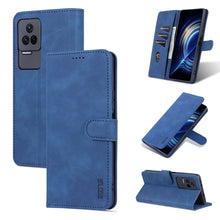 Load image into Gallery viewer, AZNS Skin Feel Calf Texture Flip Leather Phone Case, For Xiaomi Redmi K50 / K50 Pro, For OPPO Reno7 Global, For OPPO Reno7 SE 5G