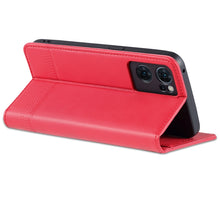 Load image into Gallery viewer, AZNS Magnetic Calf Texture Flip Leather Phone Case, For OPPO Reno7 Global, For Honor 60 SE, For Samsung Galaxy A73 5G, For Xiaomi 12 / 12X