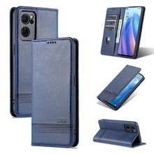 Load image into Gallery viewer, AZNS Magnetic Calf Texture Flip Leather Phone Case, For OPPO Reno7 Global, For Honor 60 SE, For Samsung Galaxy A73 5G, For Xiaomi 12 / 12X