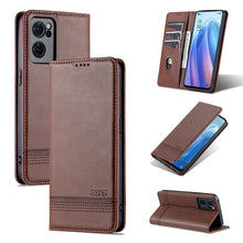 Load image into Gallery viewer, AZNS Magnetic Calf Texture Flip Leather Phone Case, For OPPO Reno7 Global, For Honor 60 SE, For Samsung Galaxy A73 5G, For Xiaomi 12 / 12X