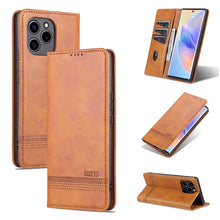 Load image into Gallery viewer, AZNS Magnetic Calf Texture Flip Leather Phone Case, For OPPO Reno7 Global, For Honor 60 SE, For Samsung Galaxy A73 5G, For Xiaomi 12 / 12X