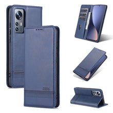 Load image into Gallery viewer, AZNS Magnetic Calf Texture Flip Leather Phone Case, For OPPO Reno7 Global, For Honor 60 SE, For Samsung Galaxy A73 5G, For Xiaomi 12 / 12X