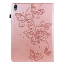 Load image into Gallery viewer, Embossed Butterfly Pattern Leather Tablet Case, For OPPO Pad 11 inch 2022, For Realme Pad 10.4 inch, For Samsung Galaxy Tab A8 10.5 2021, For Samsung Galaxy Tab S8, For Lenovo Legion Y700, For Lenovo Tab K10, For Lenovo Tab P11 Plus