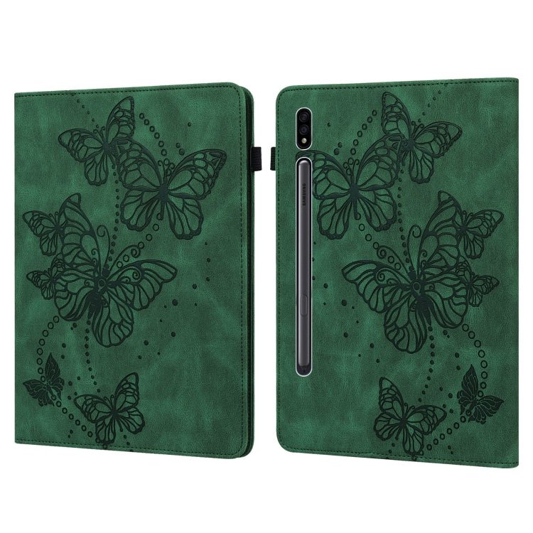 Embossed Butterfly Pattern Leather Tablet Case, For OPPO Pad 11 inch 2022, For Realme Pad 10.4 inch, For Samsung Galaxy Tab A8 10.5 2021, For Samsung Galaxy Tab S8, For Lenovo Legion Y700, For Lenovo Tab K10, For Lenovo Tab P11 Plus