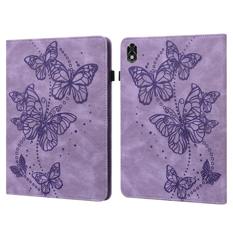 Embossed Butterfly Pattern Leather Tablet Case, For OPPO Pad 11 inch 2022, For Realme Pad 10.4 inch, For Samsung Galaxy Tab A8 10.5 2021, For Samsung Galaxy Tab S8, For Lenovo Legion Y700, For Lenovo Tab K10, For Lenovo Tab P11 Plus