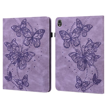 Load image into Gallery viewer, Embossed Butterfly Pattern Leather Tablet Case, For OPPO Pad 11 inch 2022, For Realme Pad 10.4 inch, For Samsung Galaxy Tab A8 10.5 2021, For Samsung Galaxy Tab S8, For Lenovo Legion Y700, For Lenovo Tab K10, For Lenovo Tab P11 Plus