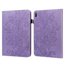 Load image into Gallery viewer, Lace Flower Embossing Pattern Leather Tablet Case, For iPad Pro 11 2022 / 2021 / iPad Air 2020, For Huawei MatePad Pro 10.8 2021 / 2019, For Huawei MatePad 11 2021, For OPPO Pad, For Realme Pad, For Lenovo Tab M8 FHD, For Lenovo Legion Y700            ...
