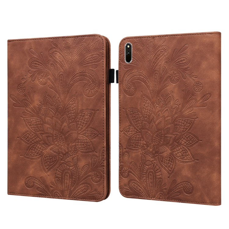 Lace Flower Embossing Pattern Leather Tablet Case, For iPad Pro 11 2022 / 2021 / iPad Air 2020, For Huawei MatePad Pro 10.8 2021 / 2019, For Huawei MatePad 11 2021, For OPPO Pad, For Realme Pad, For Lenovo Tab M8 FHD, For Lenovo Legion Y700            ...