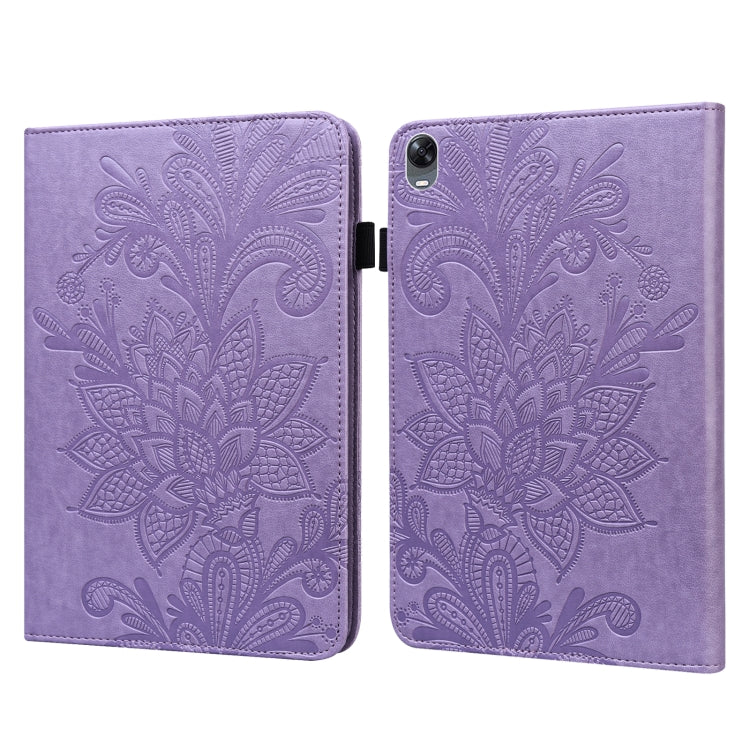 Lace Flower Embossing Pattern Leather Tablet Case, For iPad Pro 11 2022 / 2021 / iPad Air 2020, For Huawei MatePad Pro 10.8 2021 / 2019, For Huawei MatePad 11 2021, For OPPO Pad, For Realme Pad, For Lenovo Tab M8 FHD, For Lenovo Legion Y700            ...